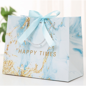 大理石紋特大禮品袋